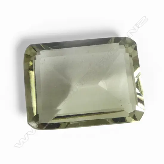 BAGUETTE CUT GREEN AMETHYST