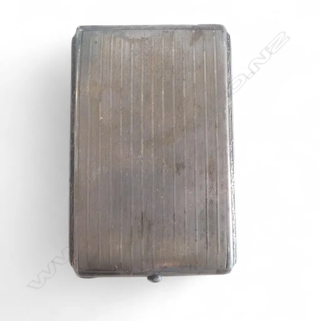 .965 STG SILVER CIG. CASE 59.54gms Image 1++
