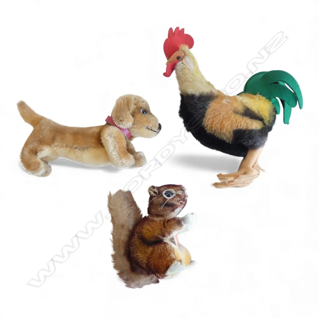 3 VINTAGE STEIFF SOFT TOYS  Image 1++