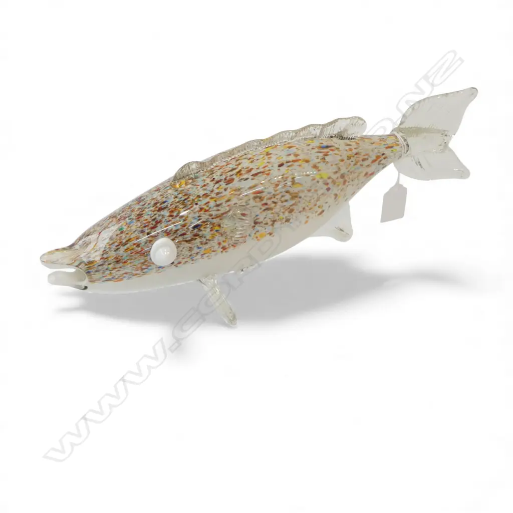 MURANO GLASS FISH L.365mm Image 1++
