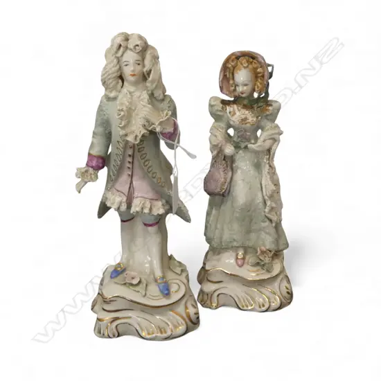 2 CORDEY FIGURINES some faults H.280mm