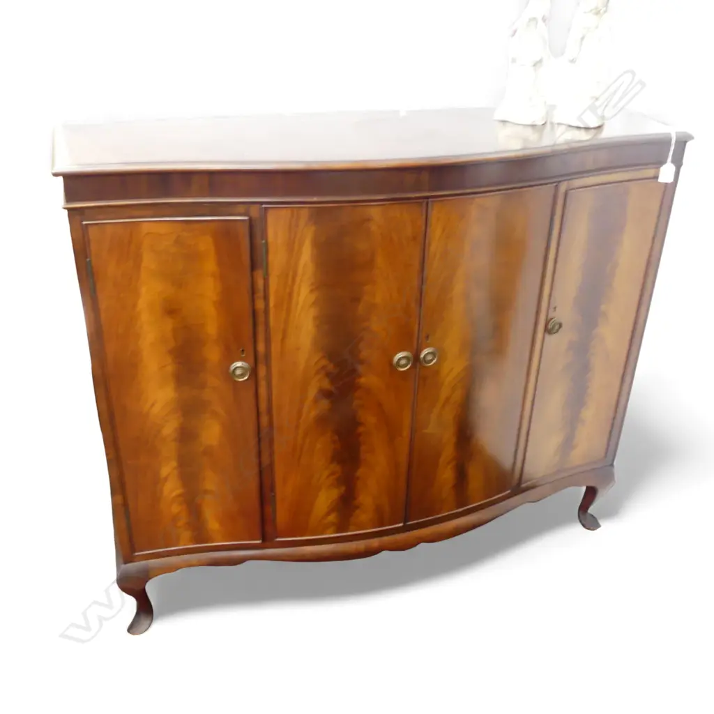 MAHOGANY COCKTAIL CABINET 1220x380x1040mm Image 1++
