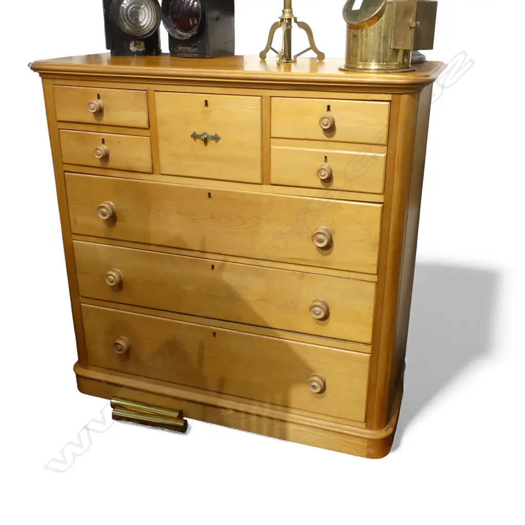 COLONIAL KAURI SCOTCH CHEST 1260x550x1220mm some fading Image 1++