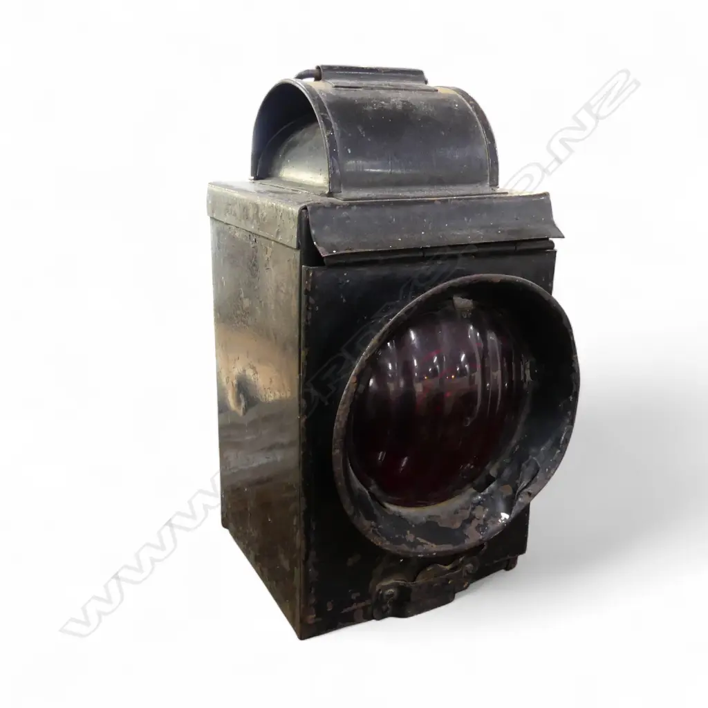 VINTAGE RAILWAY LANTERN H.340mm Image 1++