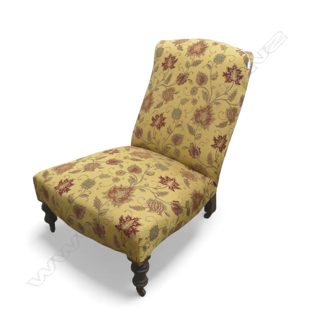VICTORIAN UPHOLSTERED CHAIR H.880mm Image 1++