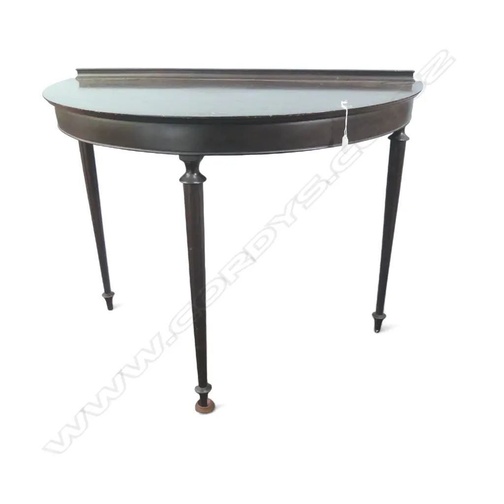 INLAID DEMILUNE TABLE 990x535x760mm Image 1++