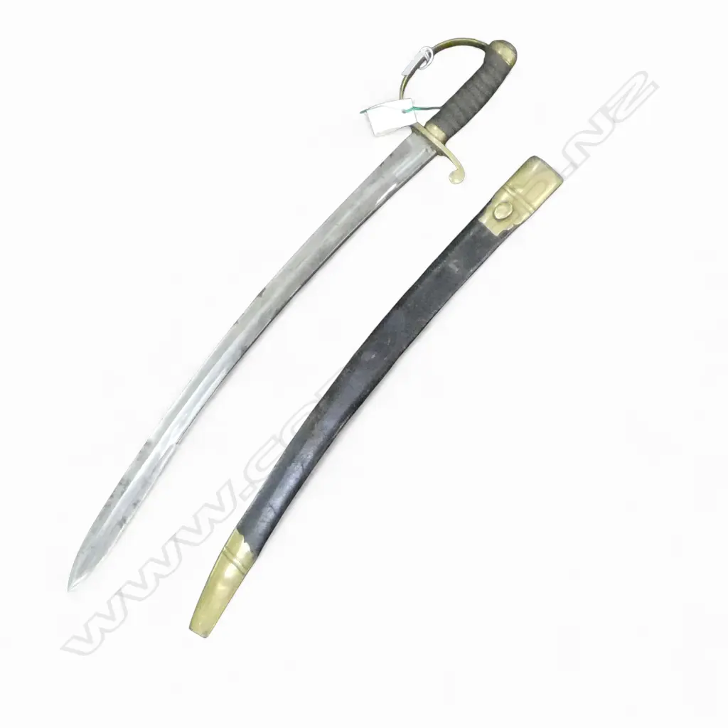 VICTORIAN BRITISH POLICE SWORD & SCABBARD L.750mm Image 1++