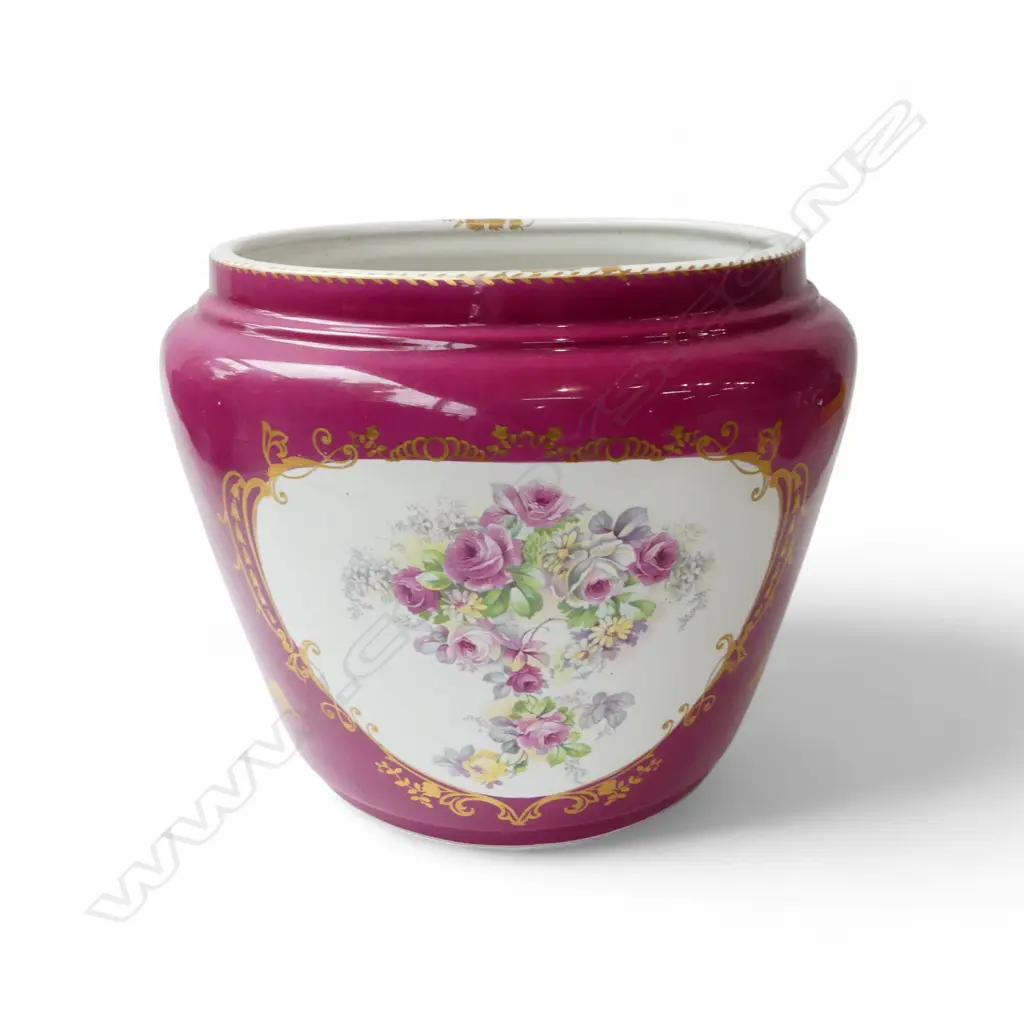 LIMOGES STYLE JARDINIERE H.240mm Image 1++
