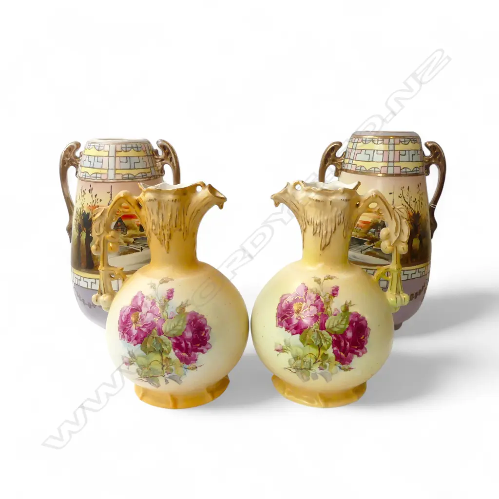 2 PRS ANTIQUE VASES H.300mm Image 1++