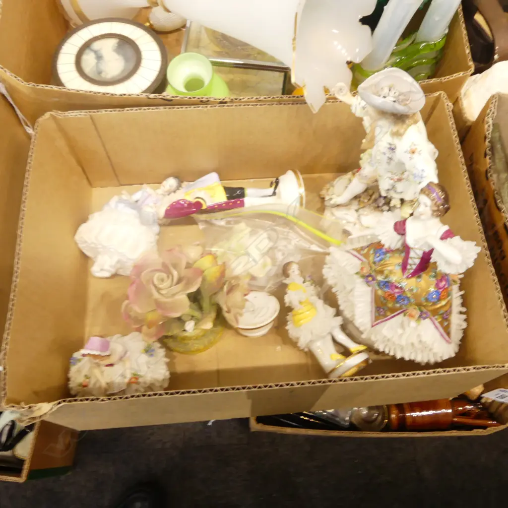 ASST. CHINA FIGURES Incl. MEISSEN etc faults Image 1++