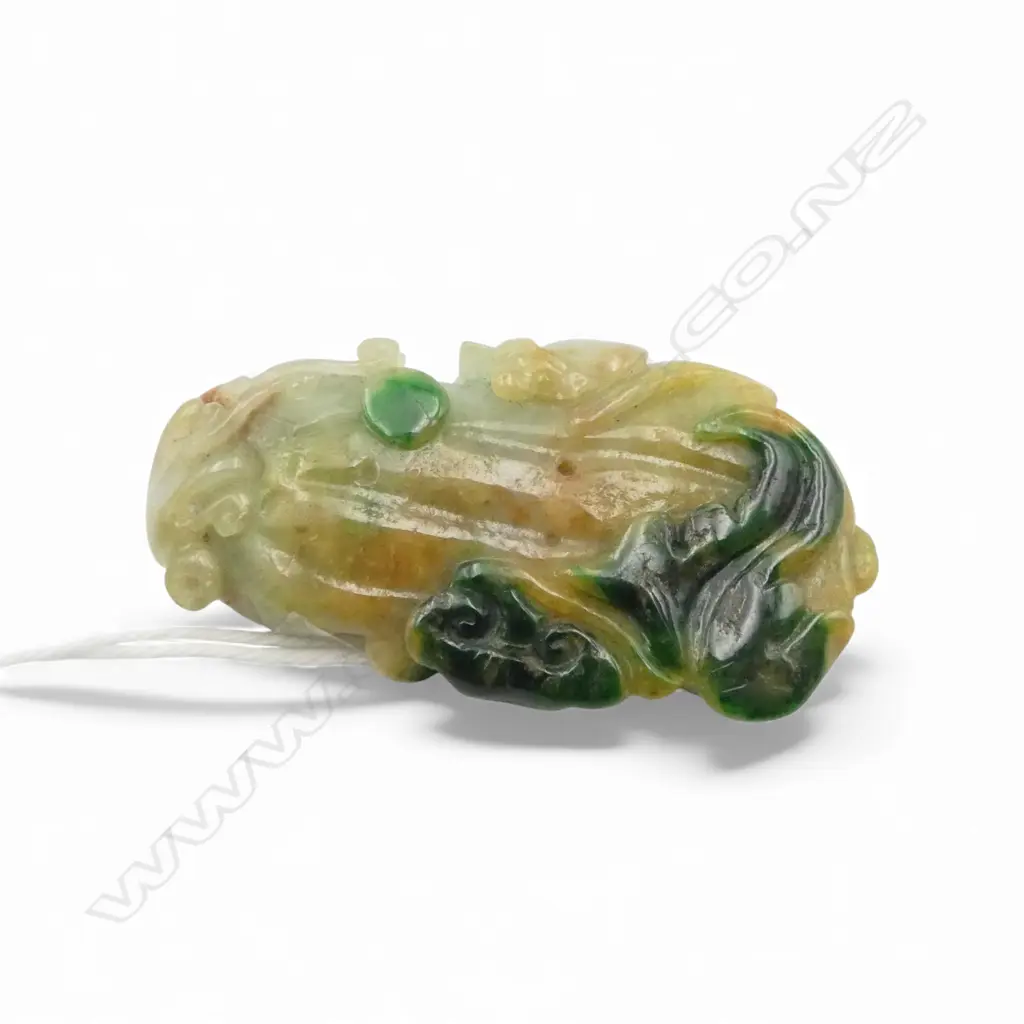 CHINESE JADE HANDLING PIECE Image 1++