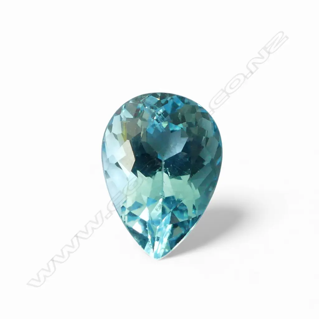 PEAR CUT SKY BLUE TOPAZ, 9.5ct Image 1++
