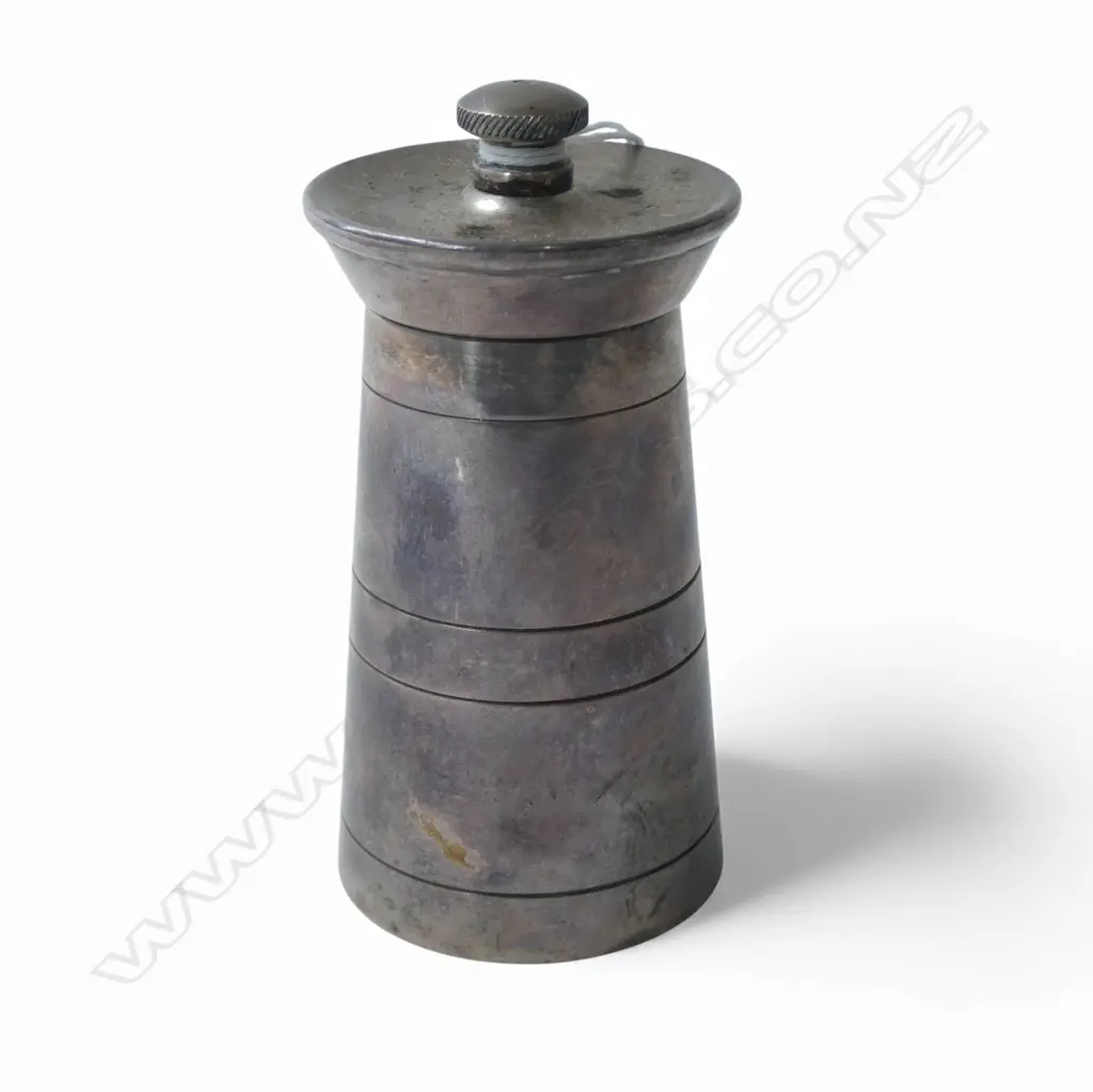 STG SILVER PEPPER GRINDER H.95mm Image 1++
