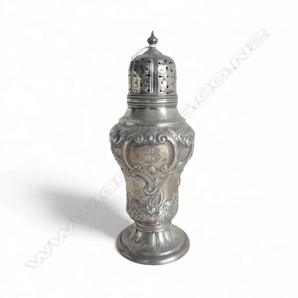 STG SILVER SIFTER, B'HAM 1900 H.205mm 230gms Image 1++