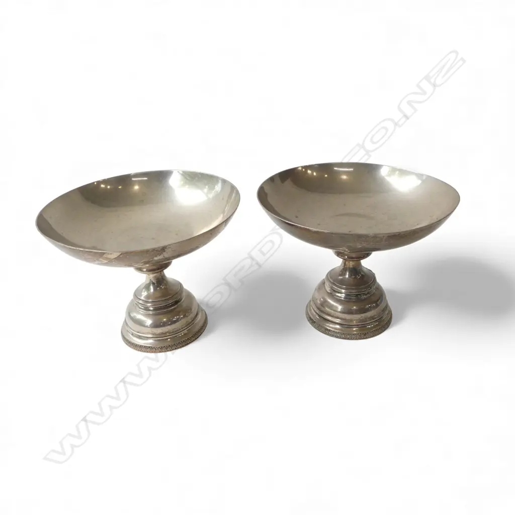 PR STG SILVER COMPORTS, LONDON 1907 H.110mm, 603gms Image 1++