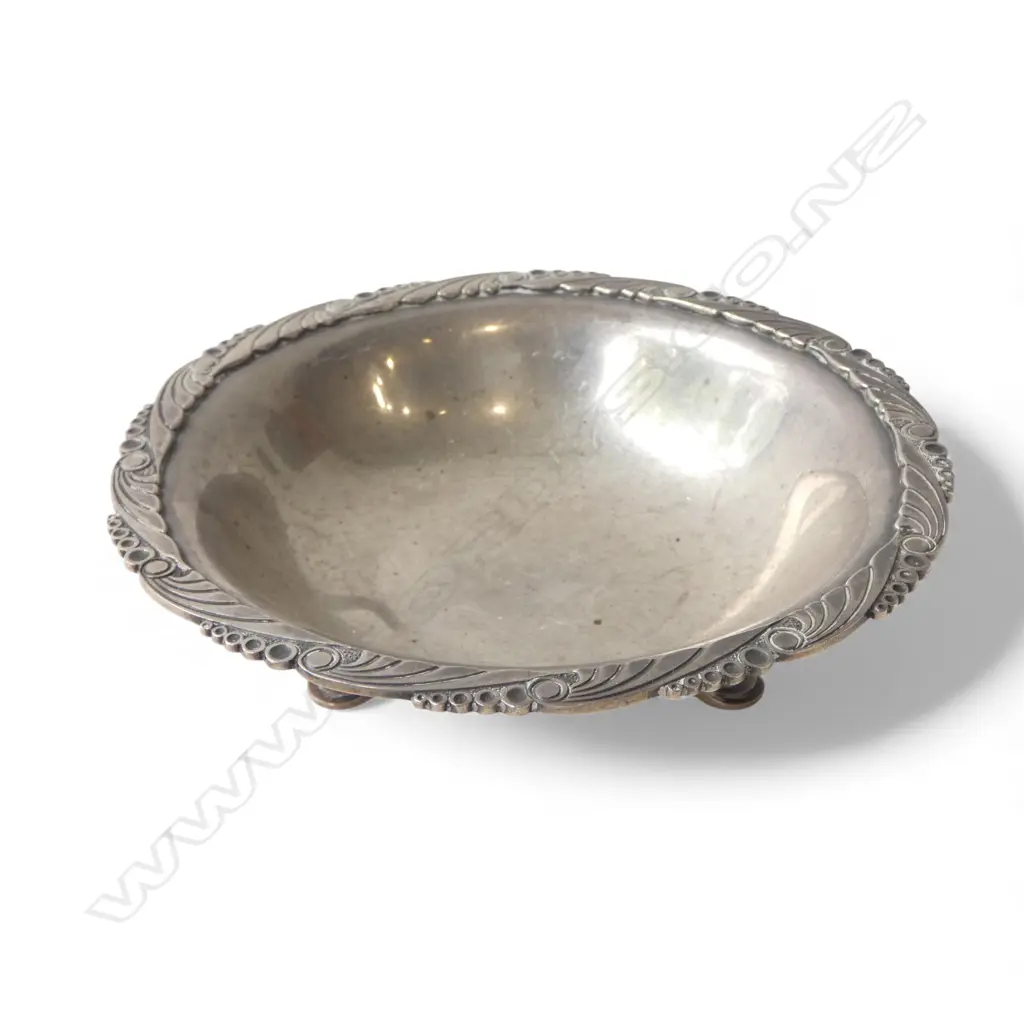 STG SILVER DISH, LONDON 1946 130mm dia, 151gms Image 1++