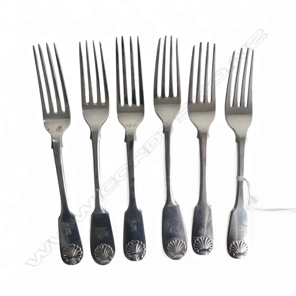 3 PRS STG SILVER FORKS 300gms Image 1++