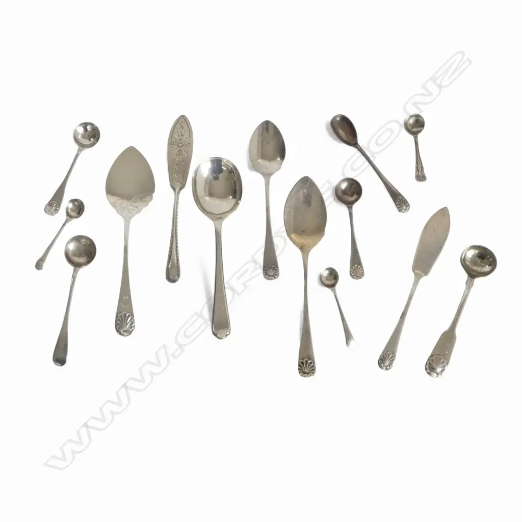 ASST. STG SILVER CUTLERY, 162gms Image 1++