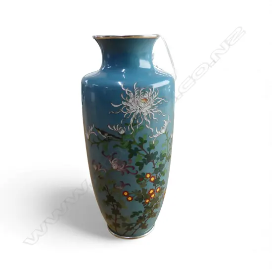CLOISONNE VASE H.180mm