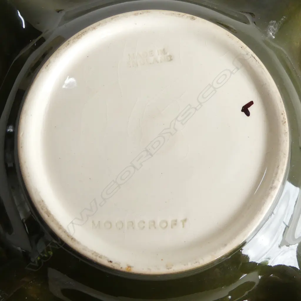 MOORCROFT HIBISCUS ASHTRAY, SMALL PAINTED CUP, DEMITASSE C/S ROYAL DOULTON & ROSENTHAL & HANDPAINTED R/WORCESTER DISH Image 1++