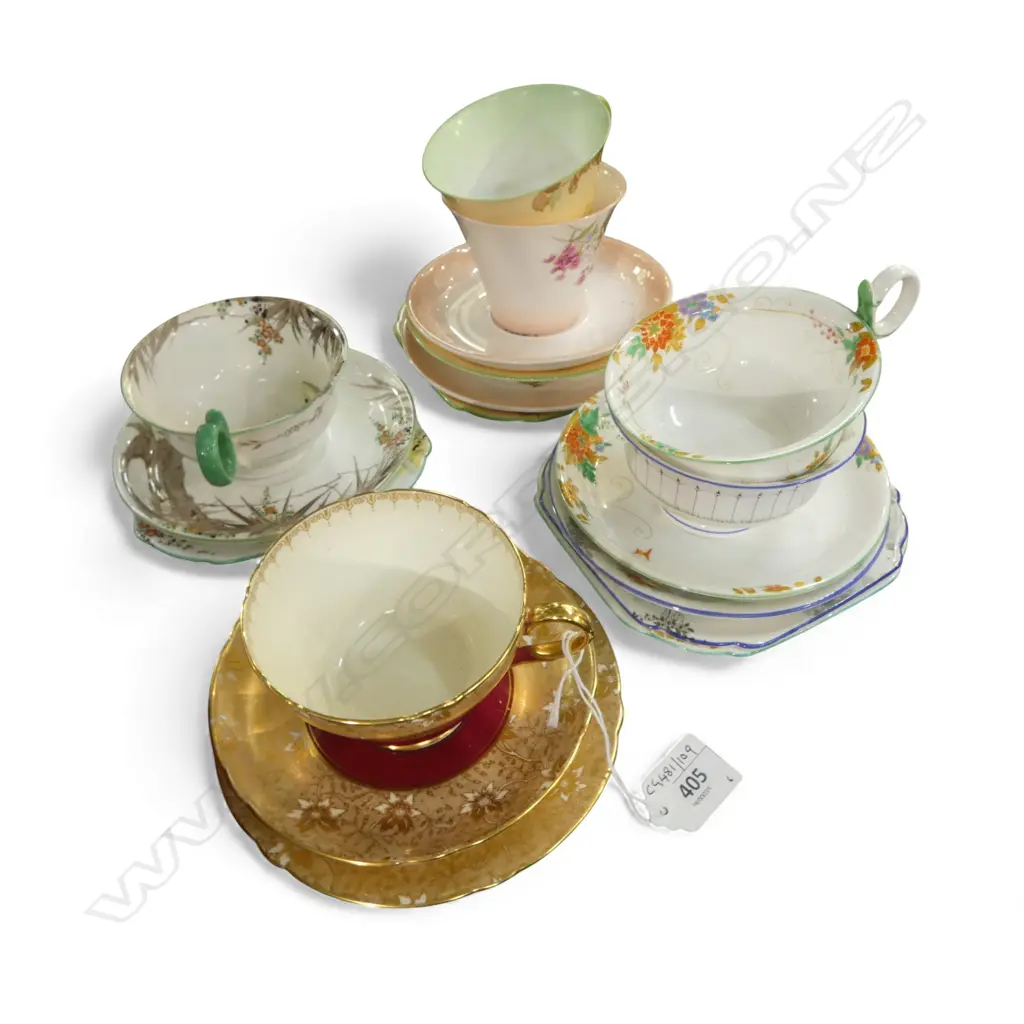 6 SHELLEY CHINA CSPS MIXED PATS Image 1++