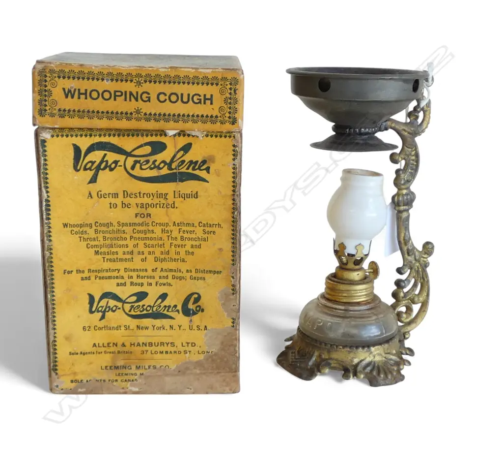 VINTAGE VAPO-RESOLENE VAPORIZER LAMP H.155mm Image 1++