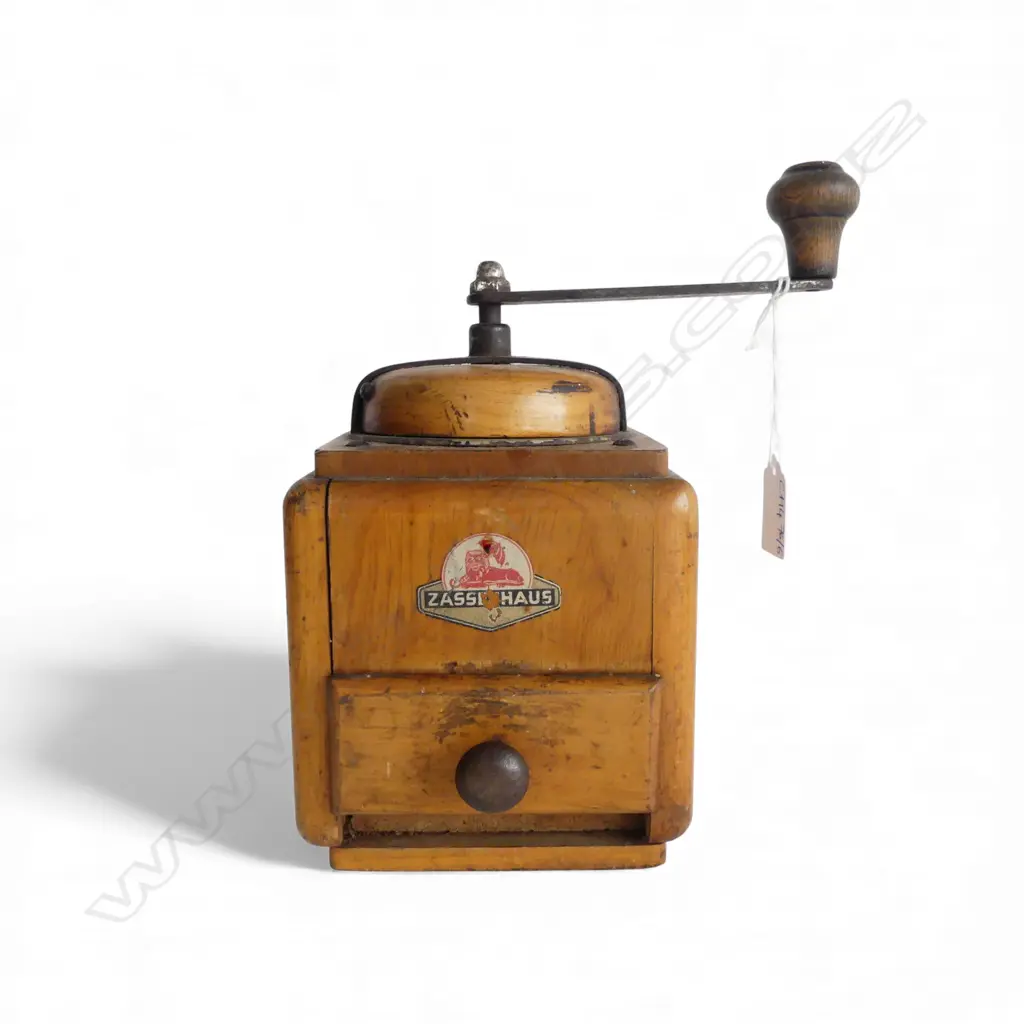 VINTAGE 'ZASSENHAUSE' COFFEE GRINDER Image 1++