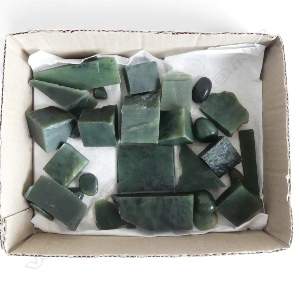 ASST. GREENSTONE PIECES Image 1++