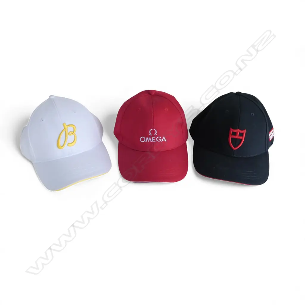 3 CAPS; OMEGA, BREITLING, TUDOR 'BORN TO DARE'  Image 1++