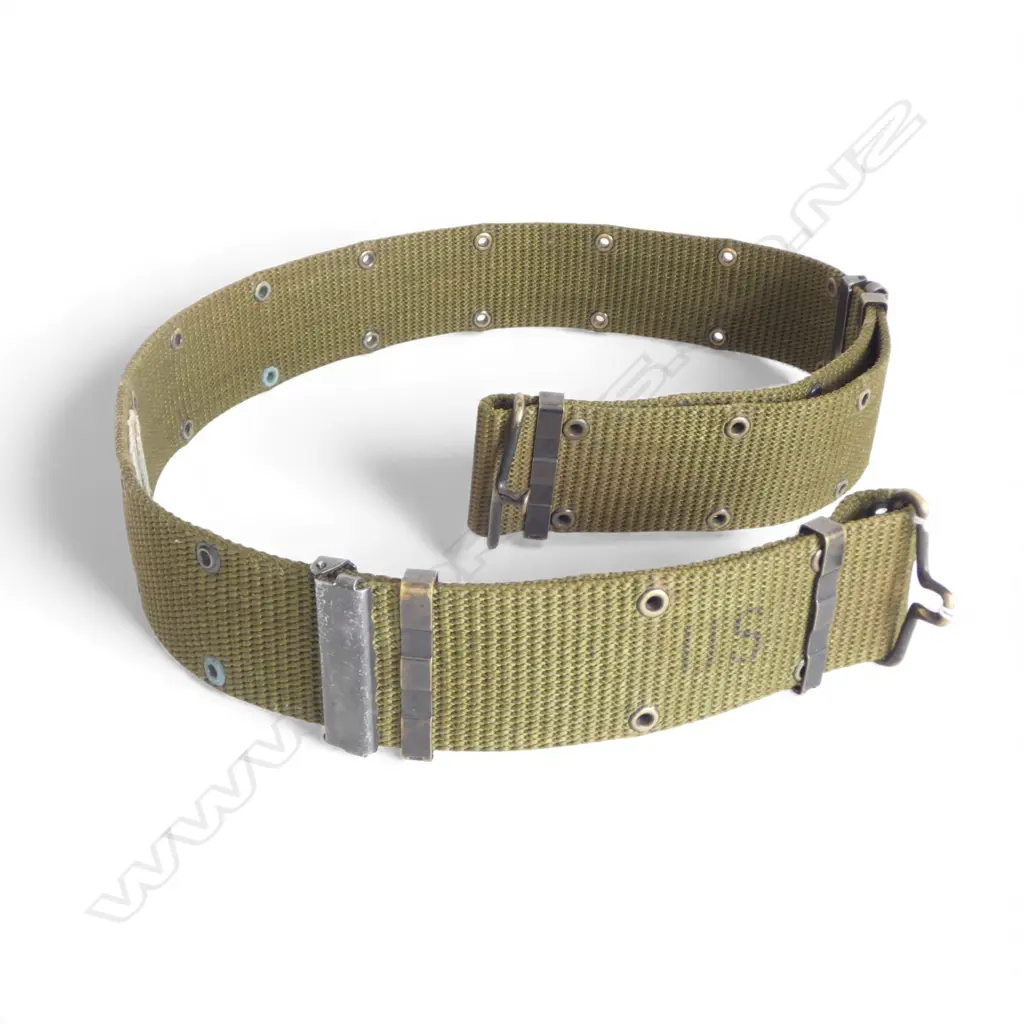US MILITARY VIETNAM WAR ERA WEBBING BELT L.1060mm Image 1++