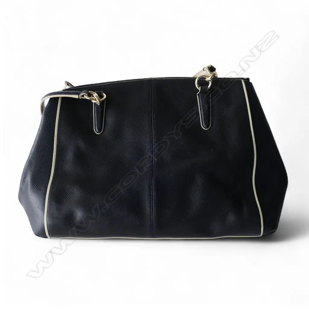 COACH 'CHRISTIE' CARRYALL HANDBAG, IN USED CONDITION, 420 x 270mm Image 1++