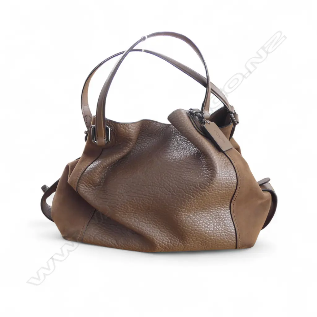 COACH HAND BAG W.400mm + DUST BAG Image 1++