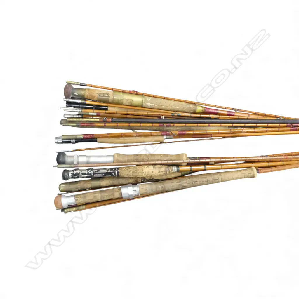 ASST. SPLIT CANE ROD SECTIONS  Image 1++