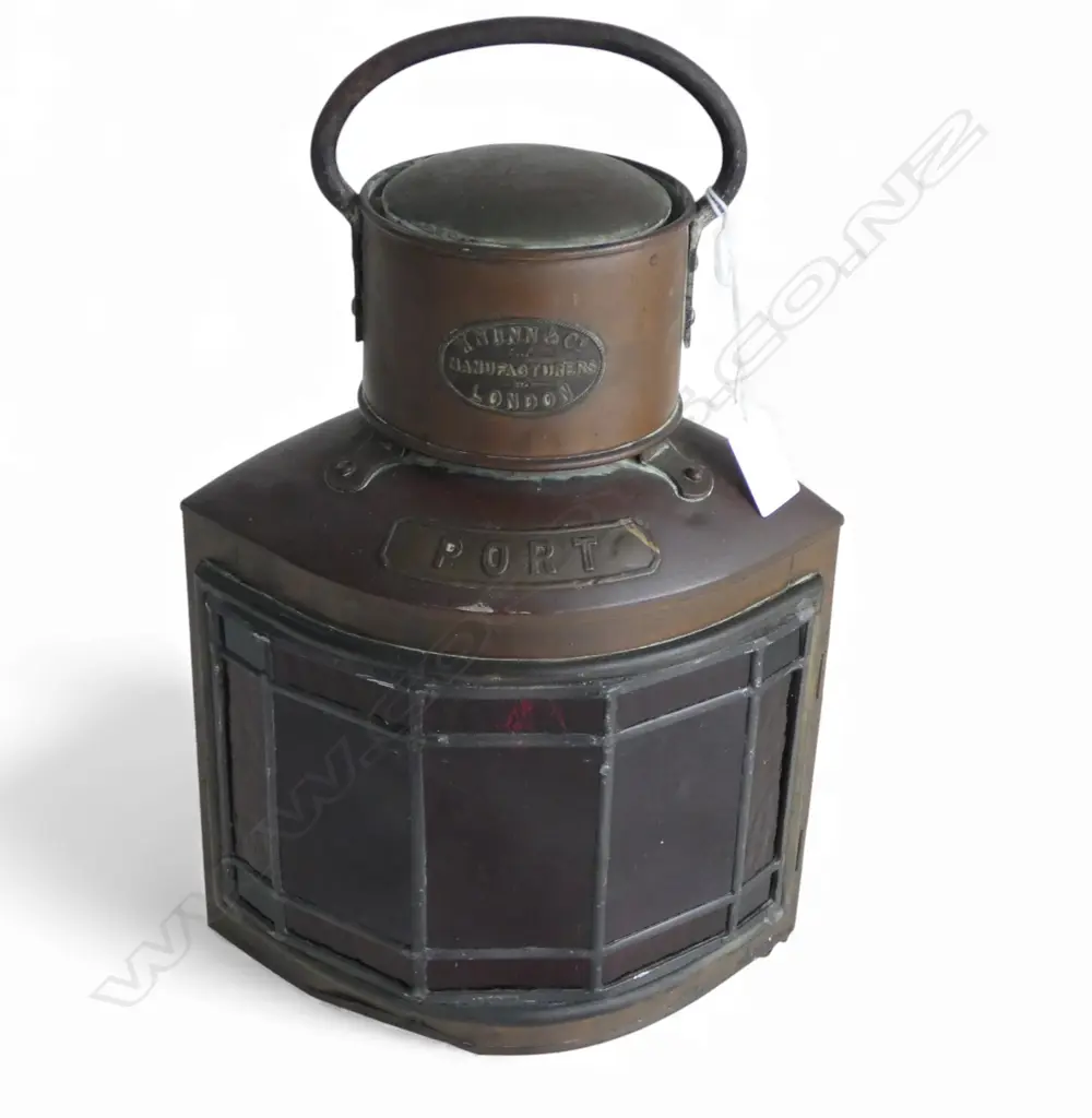 W. NUNN & Co. 'PORT' SHIPS LANTERN H.340mm Image 1++