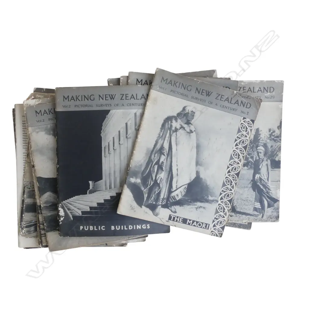 20 VOLS. 'MAKING NEW ZEALAND' Image 1++