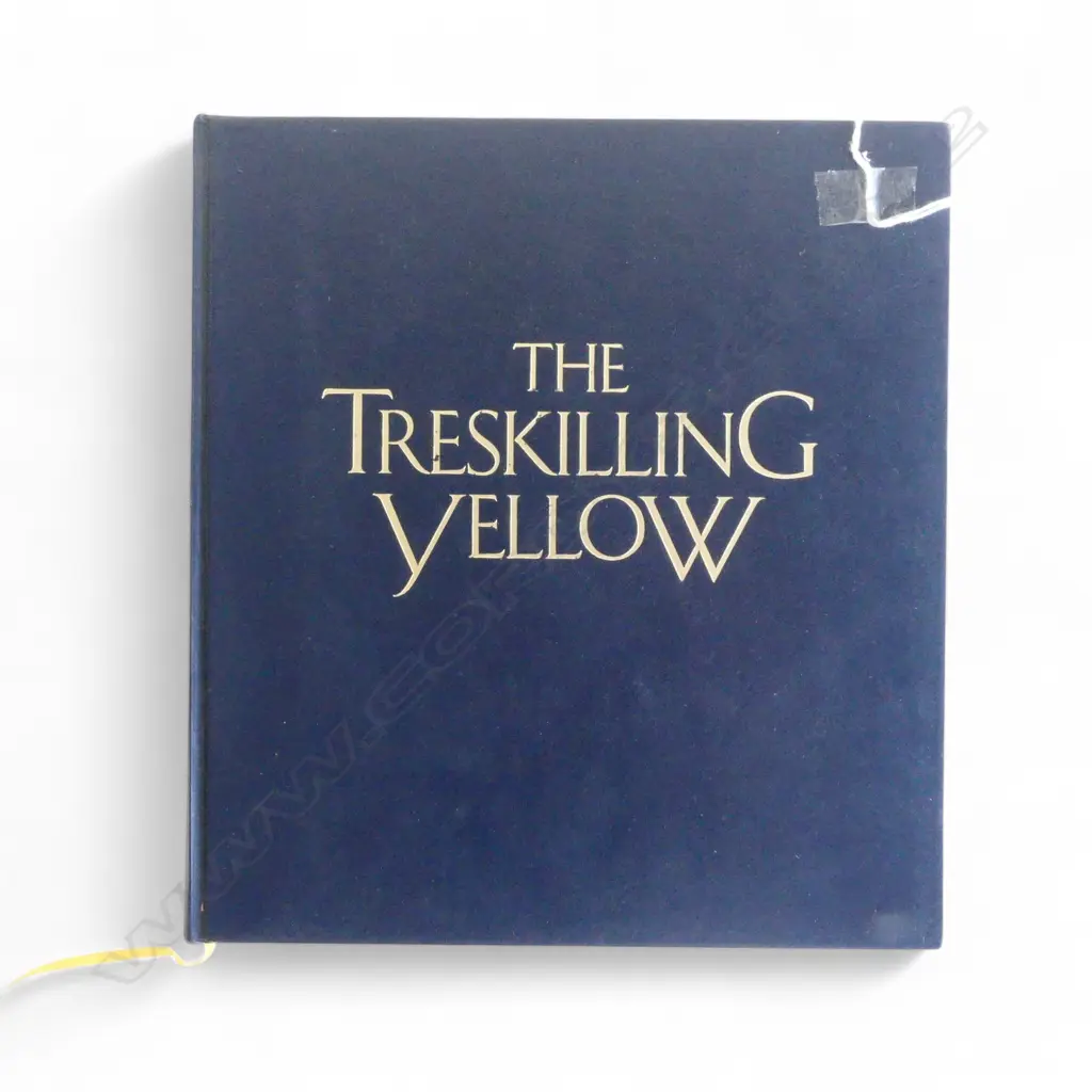 STAMP BOOK 'THE TRESKILLING YELLOW' Image 1++
