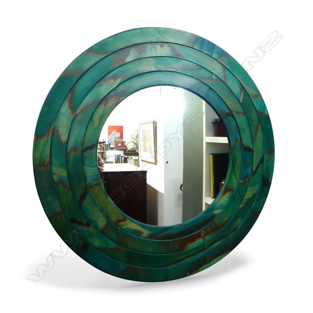 JOHN CALVERT CIRCULAR WALL MIRROR Dia.600mm Image 1++