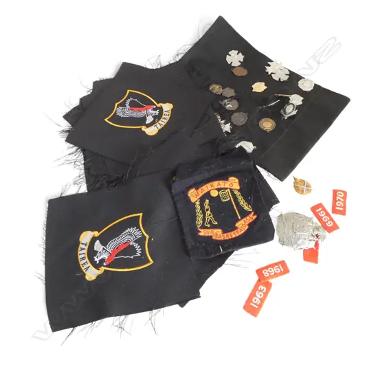 ASST. SPORTS MEDALS & 'TAIREA' BADGES 