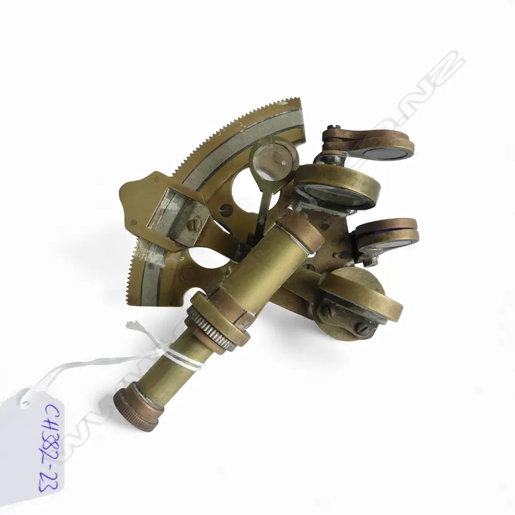 Stanley London '1884'(date or model?) small marine sextant Image 1++