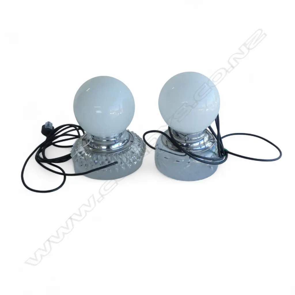 2 UPCYCLED TABLE LAMPS H.260mm Image 1++