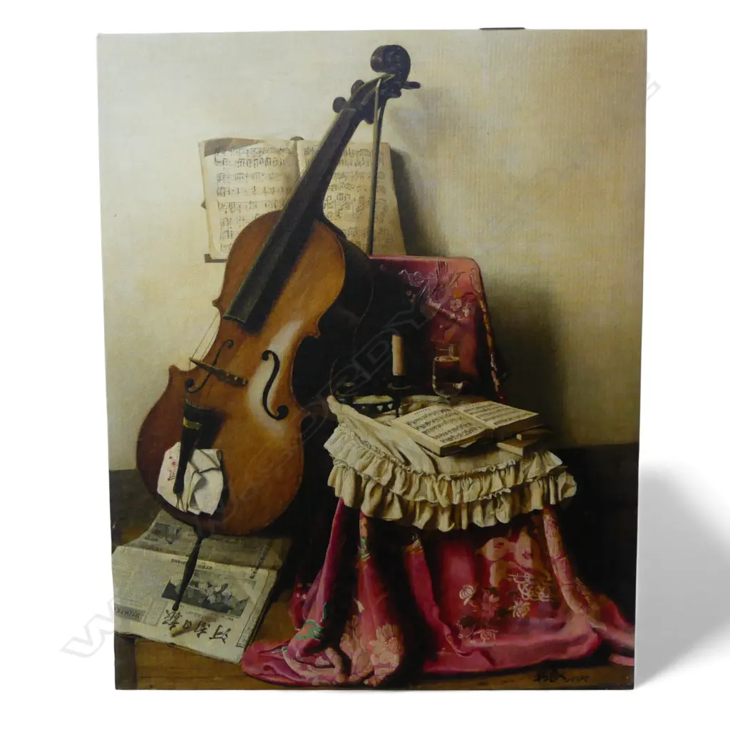 CHANG ZHULIANG STILL LIFE PRINT 455x365mm Image 1++