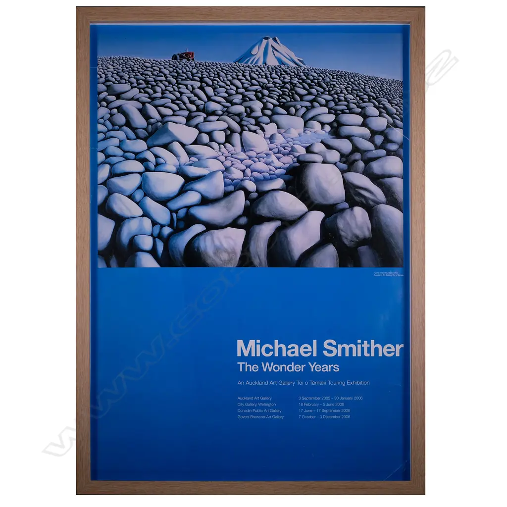 MICHAEL SMITHER - THE WONDER YEARS POSTER (ROCKS WITH MOUNTAIN 1968) 620 x 445MM Image 1++
