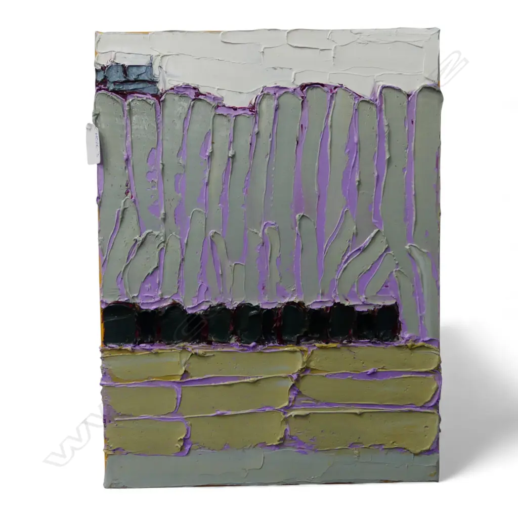 HOLLY BAZETT, UNTITLED, OIL ON CANVAS, SIGNED & DATED 2014, 305x405mm Image 1++