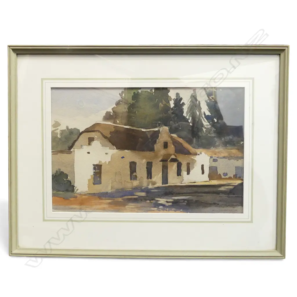 A.H. BRIDGMAN, ARCHITECTURAL STUDY, W/C, 190x280mm Image 1++