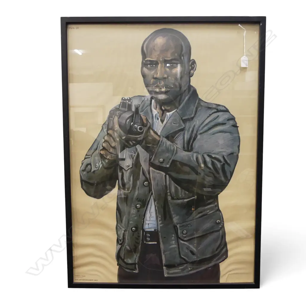 SHOOTING TARGET POSTER 880x630mm Image 1++