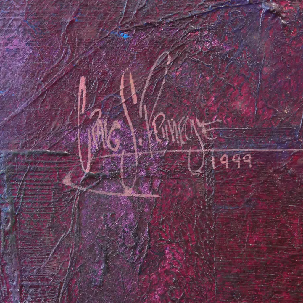 Craig S Primrose QSM MIXED MEDIA PAINTING WITH MARBLE ARCH Image 1++