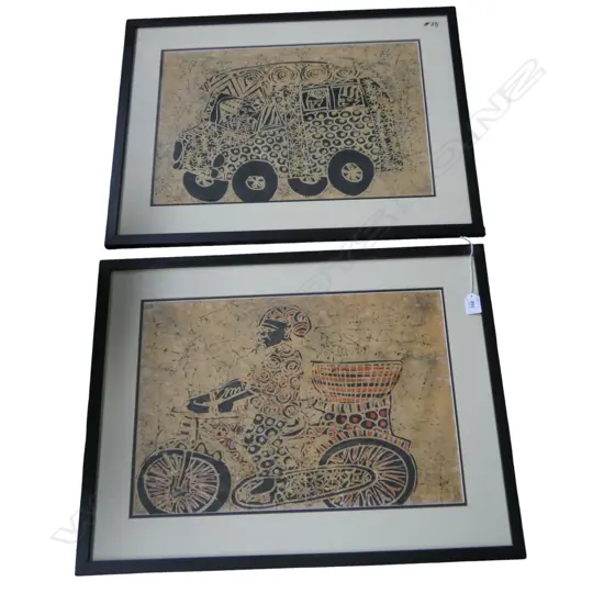 2 SOUTH AFRICAN PRINTS 