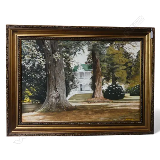 K. R. SUTTON, ALBERTON, OIL ON BOARD 405x600mm