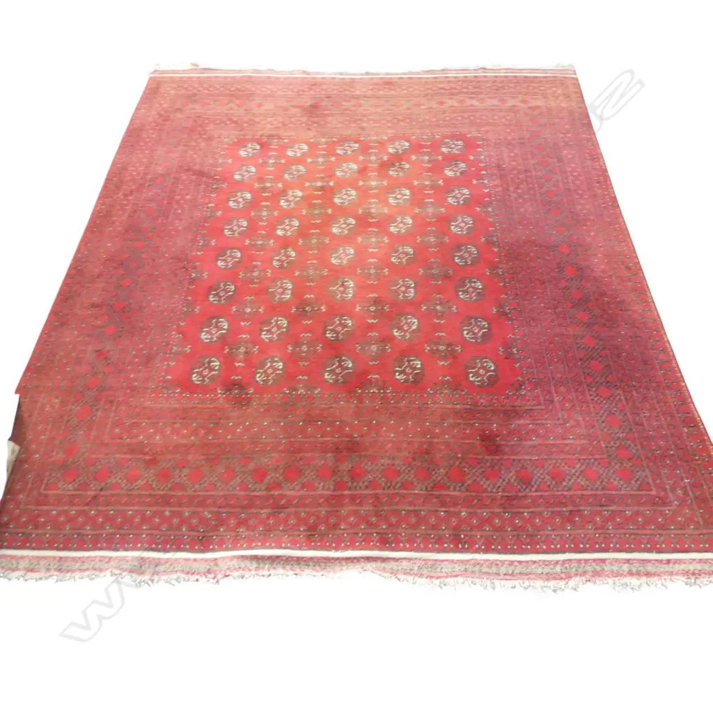 HAND KNOTTED ALL WOOL RUG 2070x1870mm Image 1++