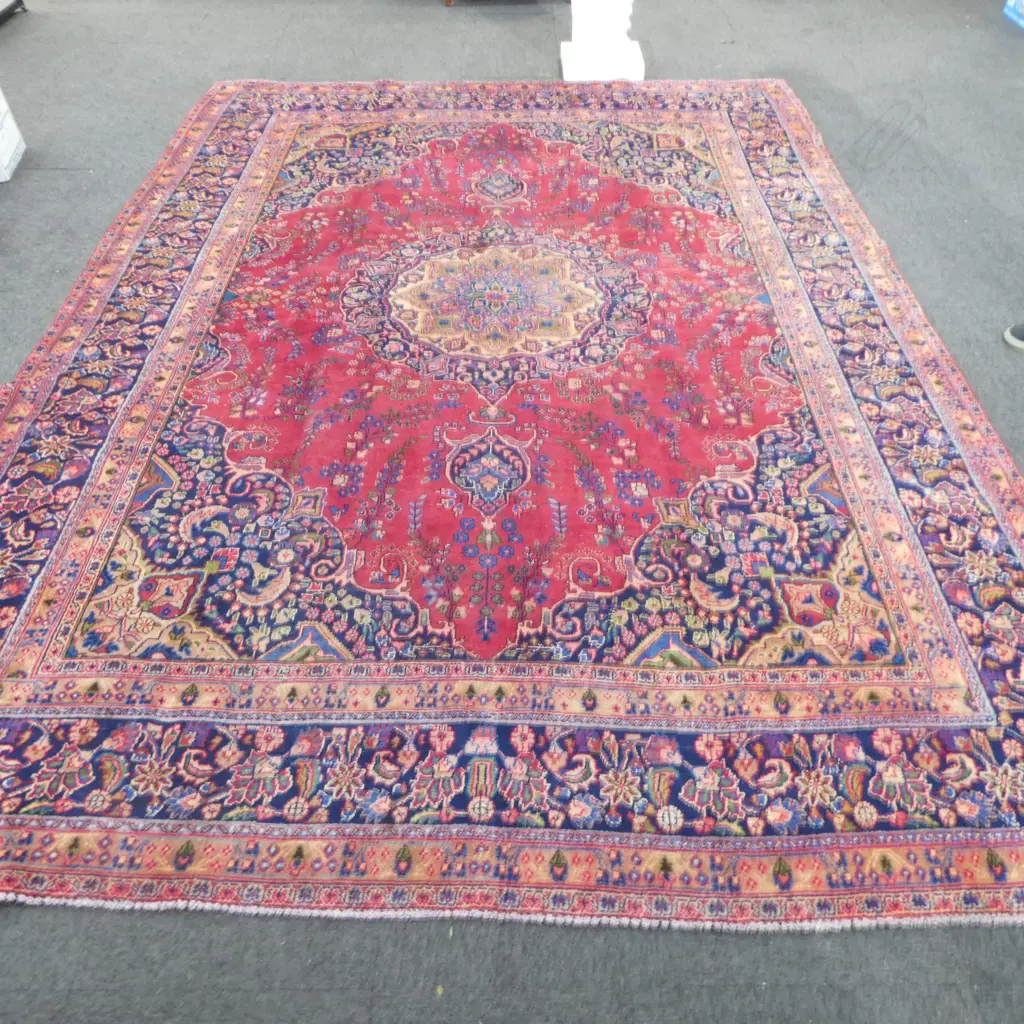 HAND KNOTTED WOOL PILE CARPET 3800x2920mm Image 1++